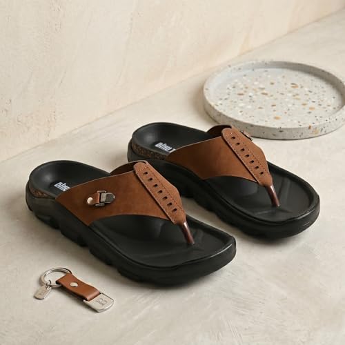 Image of All Seasons Men's Slippers Breathable, Soft-Lined, and Non-Slip for Durability Indoors or Outdoors All Year Long