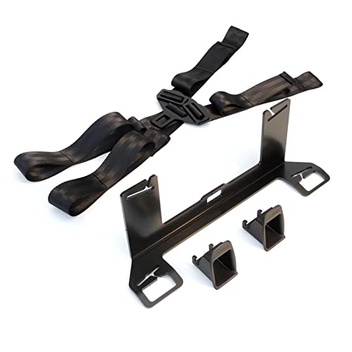 IMIKOS Hebilla de Asiento Universal Retenedor de guía de Interfaz de cinturón de Seguridad ISOFIX Soporte de Asiento de automóvil de Acero Engrosado Compatible con Seguridad Infantil