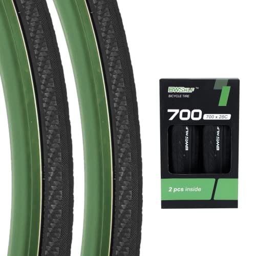 BWSHLF 700x28c Road Bike Tire, Folding Bead Replacement Cycling Bicycle