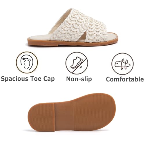 Image of THEE BRON Girls Cute Slip-On Slippers Stylish Sandals for Toddlers & Kids