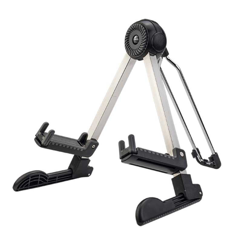 Support de guitare acoustique pliable universel A-Frame - Trépied de sol réglable Labstandard