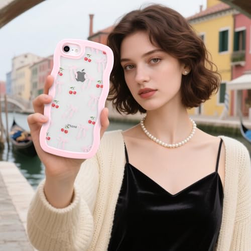 Coque iPhone 7/8/SE ZTOFERA rose pêche silicone fin - 6