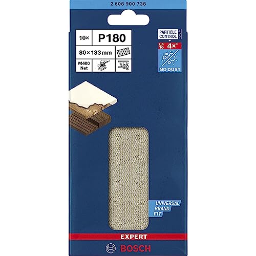 Expert M480 Net de meulage pour ponceuse pivotante 80 x133 mm g 180 10 pcs. - vue 3