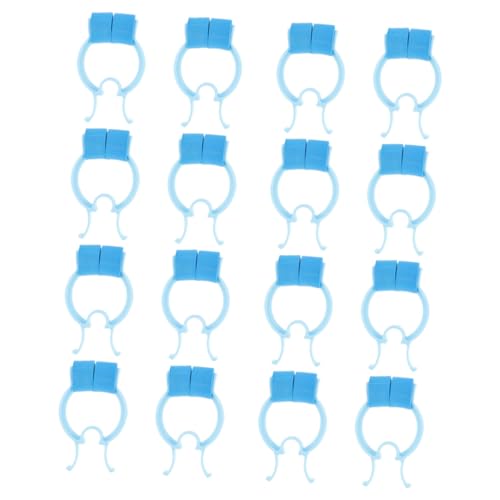 WOONEKY 16piezas Clips Para Entrenamiento Respiratorio y Corrección Pinzas Ergonómicas Para Respirar Mejor y Nadar Accesorio Compacto Para Uso Doméstico y Deportes