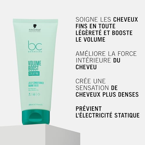 Conditionner cheveux fins Volume Boost Schwarzkopf gelée démêlante