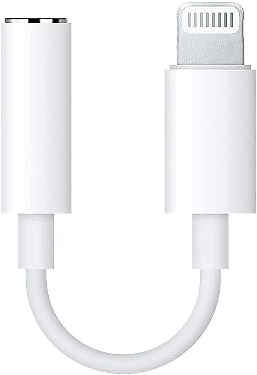 [Apple MFi Certified] 3-PACK Lightning to 3.5 mm Headphone Jack Adapter, Connector Aux Audio Earphone Dongle Stereo Cable, Compatible with New iPhone 12/SE/11 Series/XS/XR/X/8/7, iPad, Support All iOS