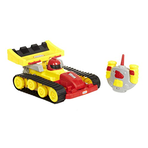little tikes RC Dozer Racer - Coche de Control Remoto 2 en 1 - Vehículo de Juguete transformable con Controlador fácil de Usar - Fomenta el Juego imaginativo - Gran Regalo - para niños a Partir de 3