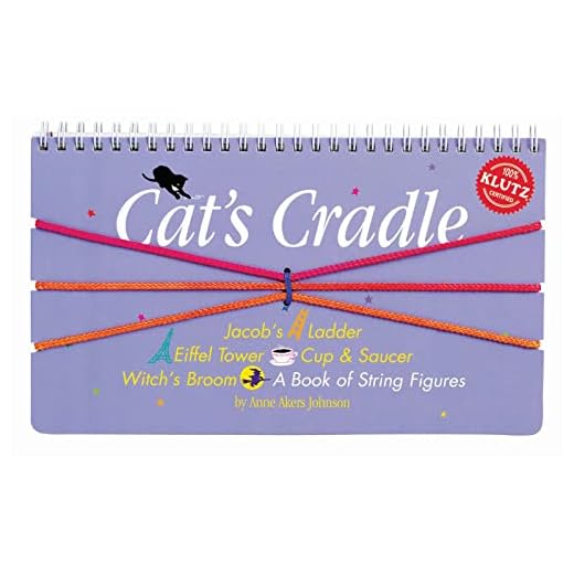 Cat's Cradle (Klutz Activity Kit) 9.44" Length x 0.5" Width x 5.75" Height