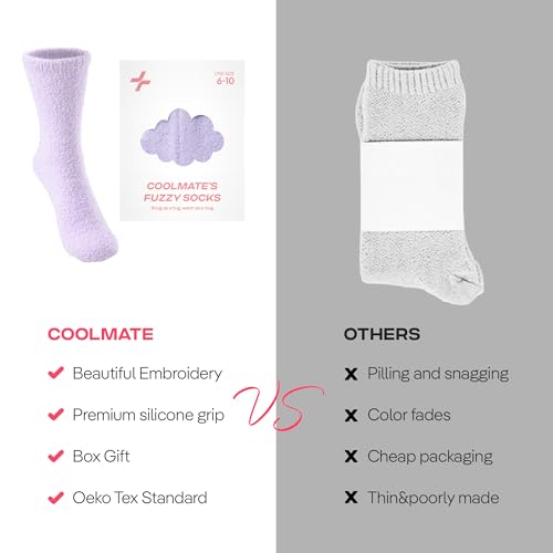 Image of CoolMate Cozy Soft Cloud Socks, Fuzzy Socks for Women