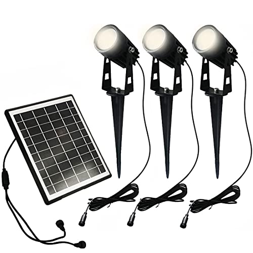 Projecteurs solaires puissants Moonori Glowzest Frostfire pour illuminer vos soirées terrasse
