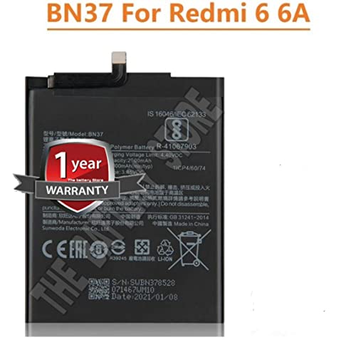 Image of Original BN37 Battery for Mi 5 /6A 6 M1804C3CG, M1804C3CH, M1804C3CI Battery with 1 Year Warranty*** (Y00000253)