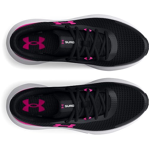 Image of Under Armour Surge 3 Sneakers for Women - Breathable Mesh Upper and Lace up Closure, Sturdy and Durable Shoes