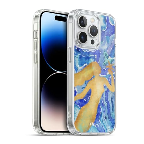 Funda de gel Paul Brent Sirena de ágata para evitar arañazos iPhone 14 Pro