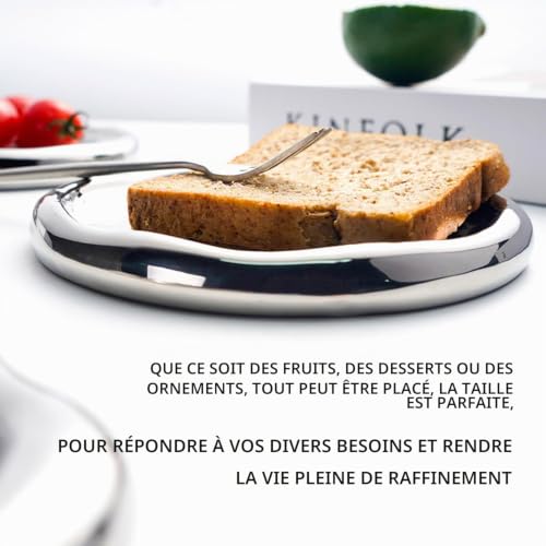 ARJDXDP Plateau à Bijoux en Céramique, Plateau à Bijoux Nuage à Clés, Fête des Mères, Noël, Thanksgiving, Cadeau D'anniversaire pour Femmes (Argent) – vue 3