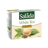 Salada White Tea with 40 Individually Wrapped Tea Bags Per Box (Pack of 6) Contains Caffeine Brew Ho