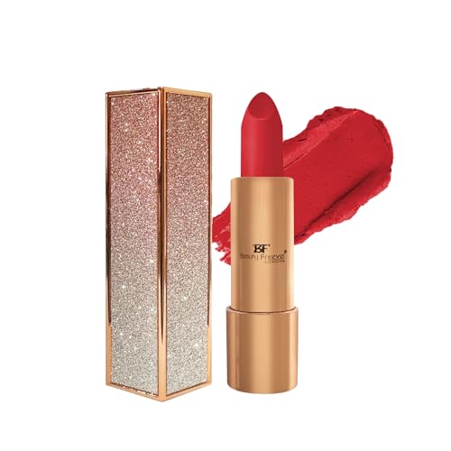 Image of Beauty Forever Semi Matte Lipstick with Vitamin E, Plumping and Long Lasting, 3.6gms (589 Ruby)