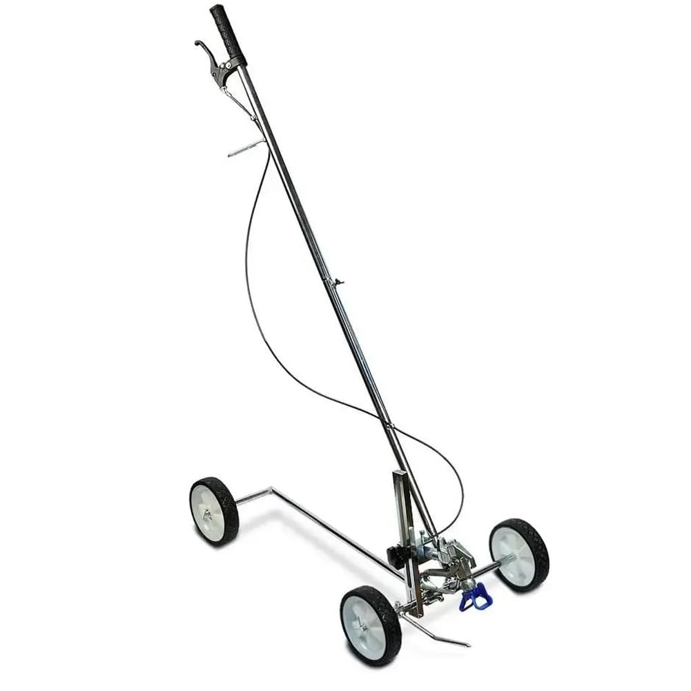 Aplicador de Marcado de carriles de Empuje Manual, Máquina marcadora de líneas de Transferencia de Ruedas, Equipo multifunción para trazar líneas de Pintura, Dispositivo de trazado de canchas