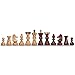 Husaria European International Wooden Chess Game Set, Ambassador - 21.7 Inches - Large-Size Chess Set with Handcrafted Chessmen and Felted Folding Board