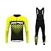 UGLY FROG Maillot Cyclisme Homme Manche Longue Cuissard 3D Gel Coussin VTT Combinaison Vélo Jersey Respirant Séchage Rapide Cycliste CXML04