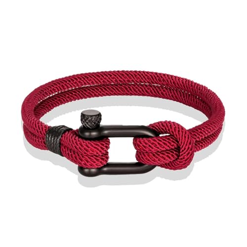 Bracelet femme et homme noir en U pour sublimer vos tenues