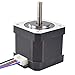 STEPPERONLINE Nema 17 Stepper Motor 1.5A 63.74oz.in 39mm Body with 1m Cable and Connector for DIY CNC/ 3D Printer