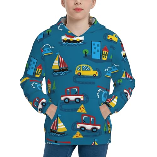 Tropical Summer Fruit Kid Hoodies Boys Sweatshirts Girls Pullover with Pocket