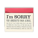 Asmallgf Congratulations Graduation Card, Congrats Grad Gifts for Daughter Son, High School Graduation from Parents