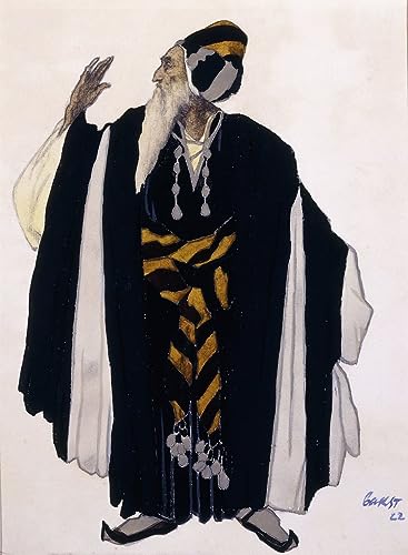 Affiche toile Leon Bakst superbe portrait décoración mural de chambre à coucher
