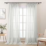 Montage : Les rideaux disposent d'un ruban fronceur pratique pour une fixation aisée. Vous pouvez les monter soit avec des glisseurs sur un rail, soit avec des anneaux et crochets sur une tringle. Remarque : les glisseurs, anneaux et crochets ne sont pas inclus dans la livraison et doivent être achetés séparément.