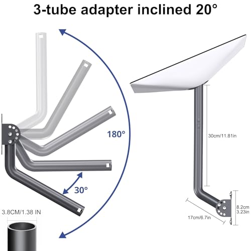 Parabole Standard Starlink Gen 3 support de toit et mural anti-vent - 4