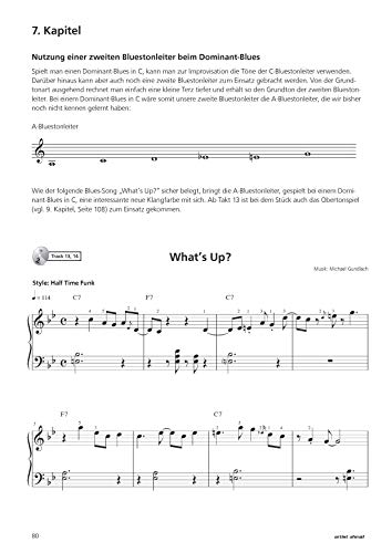 Die außergewöhnliche Schule für Blues-Piano: Der einfachste Weg zur perfekten Blues-Improvisation (inkl. Download). Lehrbuch für Klavier. Klavierschule. Klavierstücke. Klaviernoten. Musiknoten.