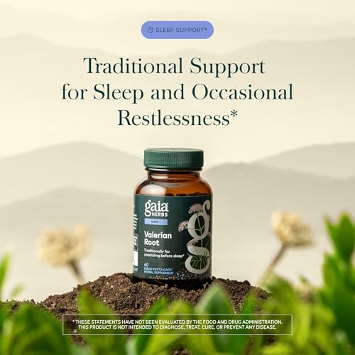 Gaia Herbs Valerian Root Extract Capsules