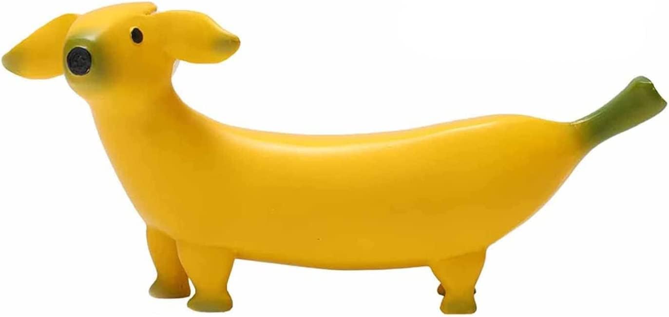Banana Dog Statue, Banana Dog Garden Statues Figurines