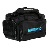 SHIMANO Baltica Tackle Bags Fishing Gear, Black/Blue, MD