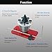 LLANNDER 42-047 339075B Red Precision Blade Balancer for All Lawn Mower Blades, Magnetic Wall Mount Lawn Mower Blades Balancer Compatible with Stihl/Troy/Husqvarna, Balances Blades After Sharpening