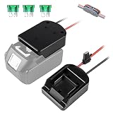 Mehrere DIY-Anwendungen: Der Power Wheels Adapter hat 11,5 Zoll 14 Gauge Draht installiert; max Sicherung Strom ist 30A, geeignet für High-Output-Anwendungen, aktualisieren Sie die Power Wheels, Spielzeug, oder Robotik