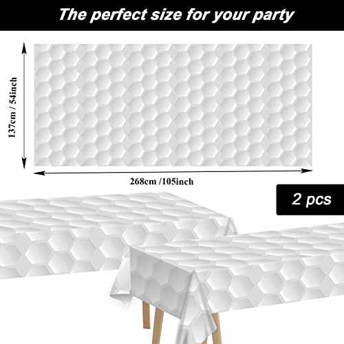 Image of 24 Guests Golf Party Supplies Plates Napkins Tablecloths Golf Birthday Decorations Sports Theme Disposable Tableware Set Party Decoration Favors