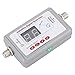 Strength Meter, High Sensitive Satellite Finder, TV Antenna Finder with Display, LNB to REC Connector, 950-2150 MHz Frequency, Small Size and Lightweight