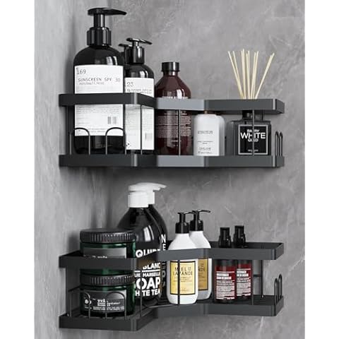 AceMining Adhesive Shower Caddy Set Cover
