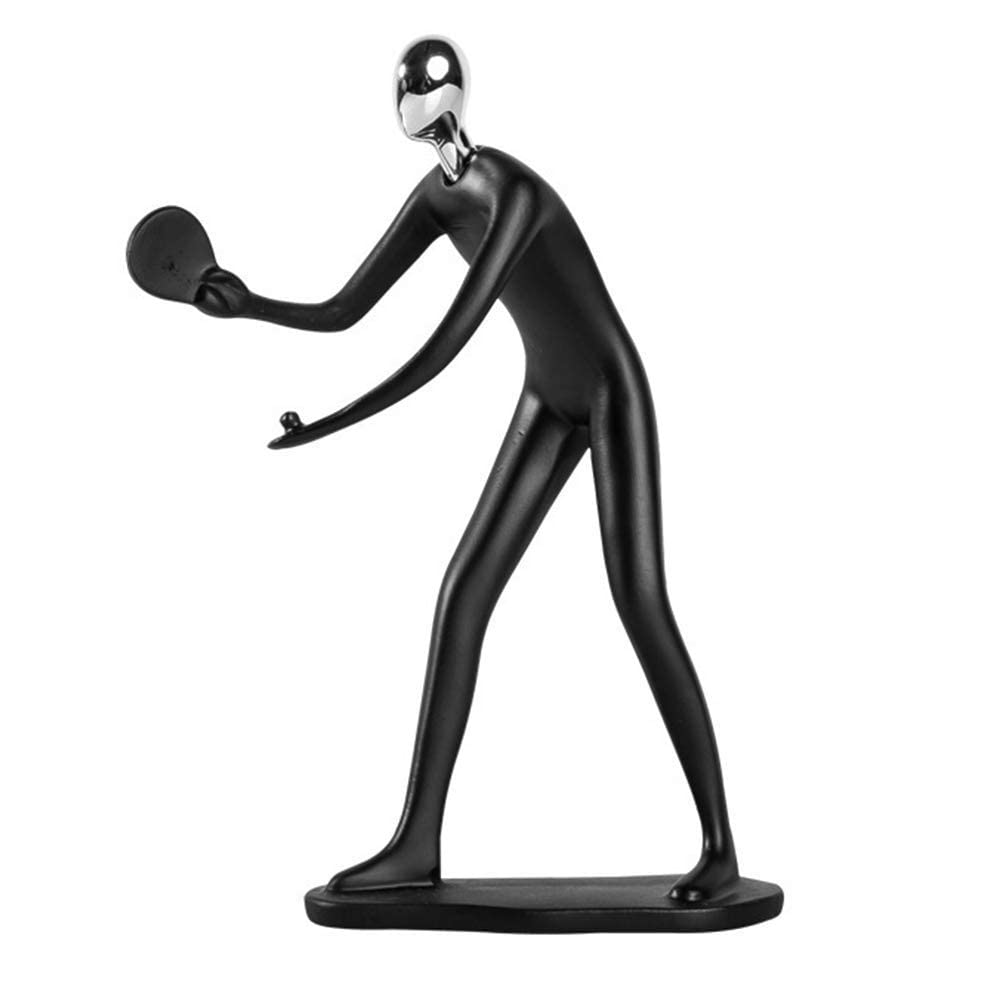 Nowoczesna minimalistyczna abstrakcyjna rzeźba kreatywna rzeźba do domu, figurka dekoracyjna statuetka prosta figurka ludzi statuetka ozdoba rzeźba sportowiec sztuka wystrój domu i biura, rocznica