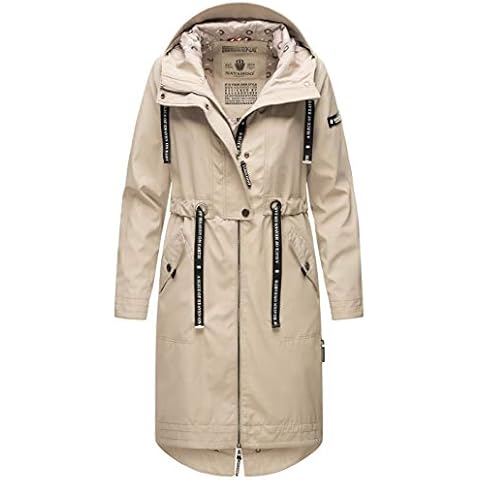 Navahoo Damen leichte Jacke Übergangsjacke Übergang Frühling Kapuze B863 Cover