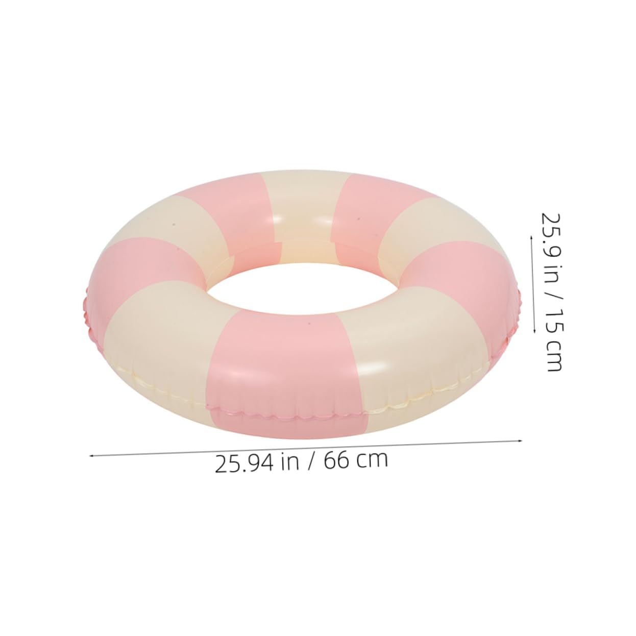 Parliky Portable Swim Float Inflatable Pool Ring Safety Seal Beach Pool Accessory for Adults