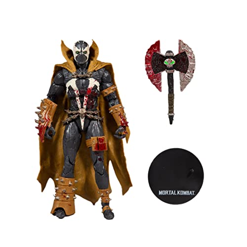 Mcfarlane Toys 11062 Mortal Kombat Spawn Bloody Classic 7 Inch Action Figure thumb #1