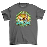Photo Gallery maglietta divertente roar with pride in this lion dad - 100% cotone, design unisex per king of the jungle dads, grigio, xxl Photo Gallery maglietta divertente roar with pride in this lion dad - 100% cotone, design unisex per king of the jungle dads, grigio, xxl
