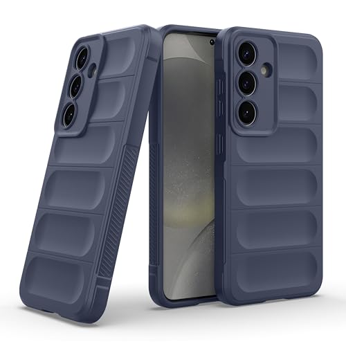 Image of amazon basics Back Case Cover for Samsung Galaxy S25 5G (Silicone Magic-Sapphire)
