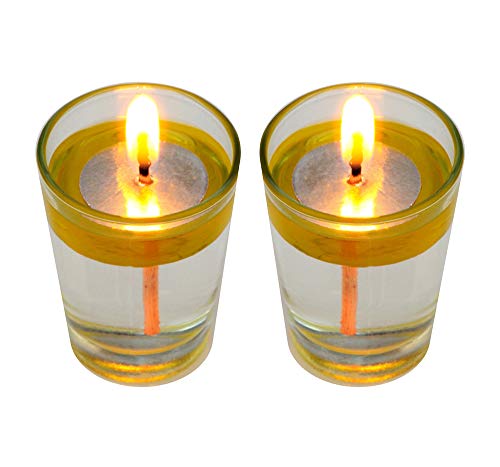 Mechas flotantes grandes redondas para velas, pack 100 miniatura 4