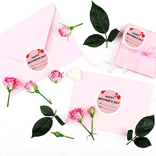 Wootile WOOTILE2022031101 Happy Mother'S Day Stickers 2 Inch Mother'S Day To From Present Tags Wrap Labels thumb #3