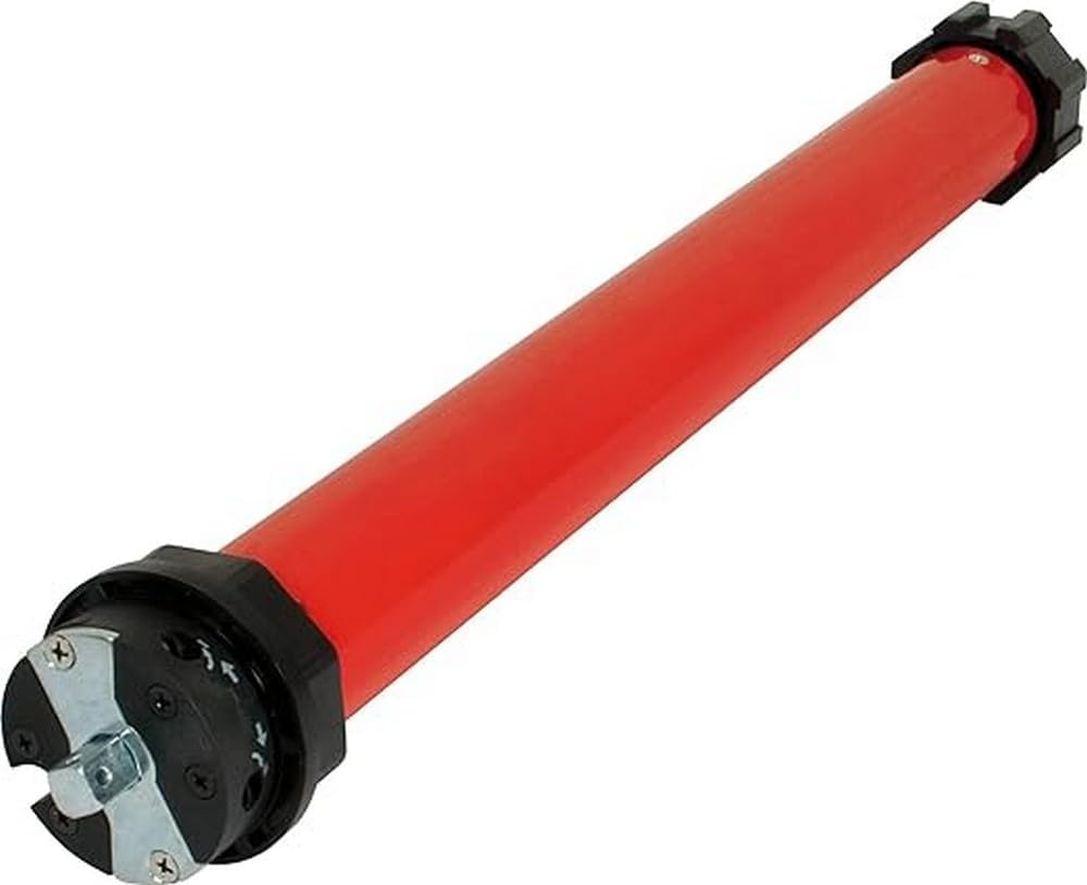 superrollo RM10MM (SW60, 10 Nm), Tubular Motor, up to 4.2 m² Roller Shutter Surface (Roller Shutter up to 22 kg), for 60 mm Octagonal Steel Shaft, Roller Shutter Drive Complete Set