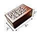 SMIURNS Handmade Wooden Cremation Urns for Human Ashes - Adult Male, Female, and Beloved Pets - Small wooden box with 20 Cubic Inch Capacity - Perfect for Men, Women, Children, Cats, and Dogs