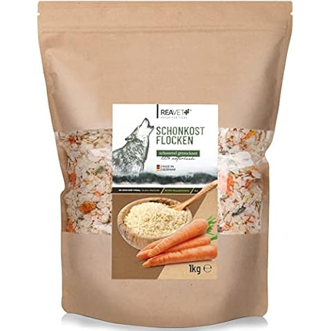 ReaVET Schonkost Hund 1kg - Barf Zusatz Schonkostflocken Cover